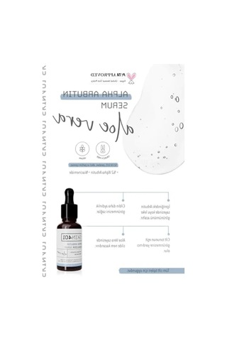 Arbutin İçeren Cilt Aydınlatıcı Serum 30 Ml