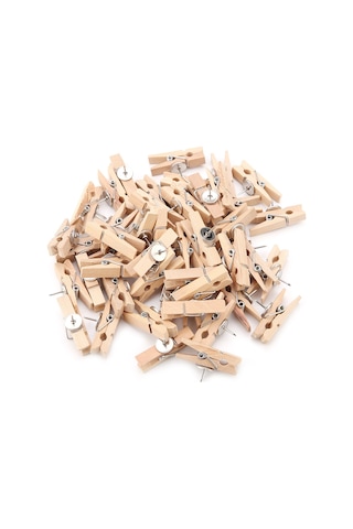 Kangvka Ahşap Fotoğraf Tutucuları, 35x7mm, Sanatsal Gösterim, Duvar/ofis Kullanıma Uygun, 50 Adet/kutu