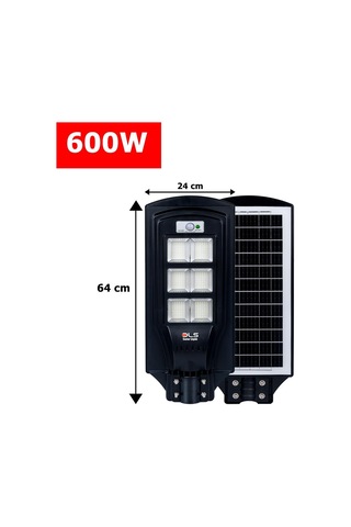 Tr 600w Solar Güneş Enerjili Led Bahçe & Çevre Aydınlatma Lambası Profesyonel Dış Mekan Slr-lg-600