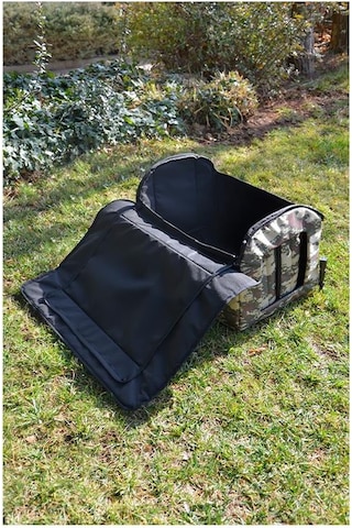 Yuga Kamuflaj Desen Kedi Evi Isı ve Yağmur Korumalı