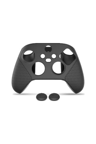 Comse Xbox Series S X Silikon Kılıf Analog 9. Nesil Uyumlu Koruyucu Set