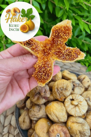 Dağ İnciri Süzme 1000 Gr Organik Kuru İncir Yumuşak Tabak İçinde 1 KG