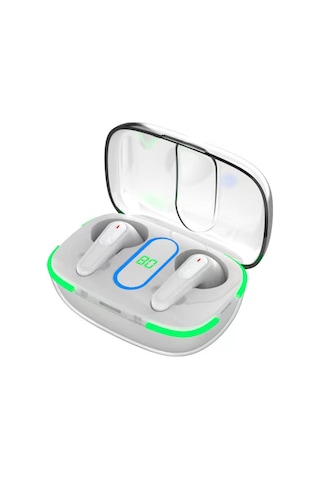 Teltree Pro70 Bluetooth 5.3 Kulaklıklar - Ipx4 Su Geçirmez, 3-4 Saat Çalma Süresi, Beyaz Tws