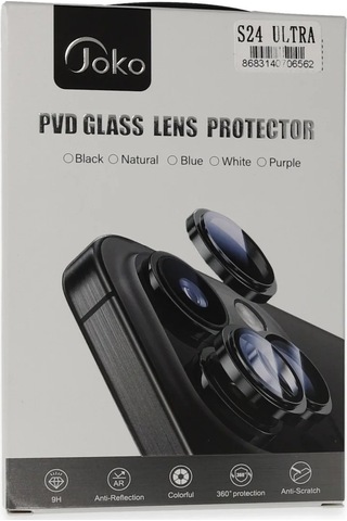 Joko Samsung Galaxy Uyumlu S24 Ultra Pvd Metal Kamera Lens - Derin Mor