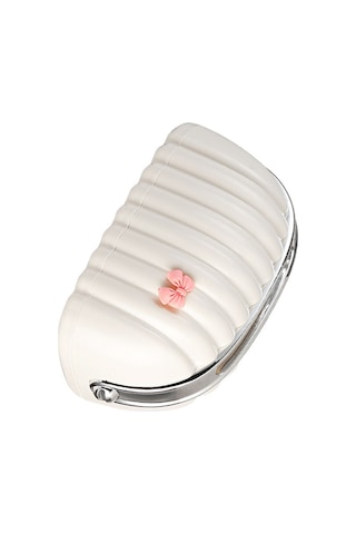 Geeroyoo Mum Kremi Kabuk Çanta Desenli Kağıt Havlu Kutusu, Yüksek Kaliteli Yaylı Tutucu, Üniversite Yurtu Masaüstü Oturma Odası Dekoru