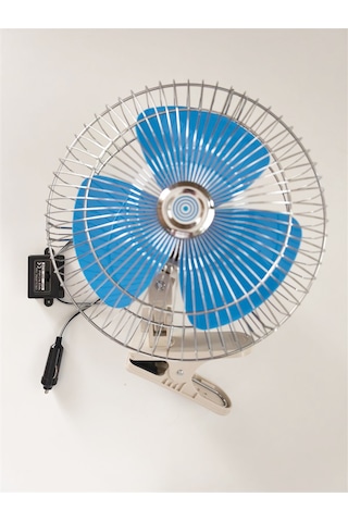 Oto Vantilatör 24 Volt 10 Inç Mandallı Çakmaklık Girişli 6400402