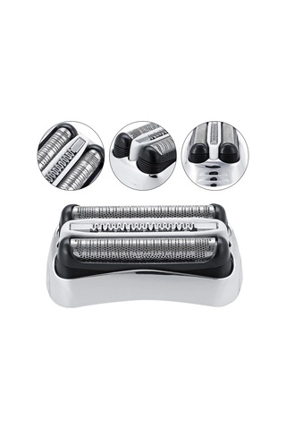 Yifomall 32s Elektrikli Tıraş Makinesi Yedek Parçası Tıraş Folyosu Kaset Başlıkları Braun Series 3 İçin Yedek
