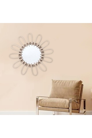 Pazly Yatak Suntek Oturma Odası Odası Için Dekoratif Daire 31cm Wx Bej