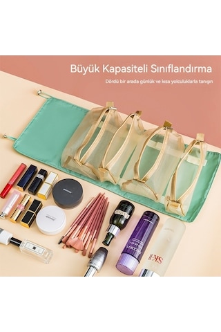 Trendooze Taşınabilir Seyahat Saklama İşlevli Çok Çıkarılabilir Çantası-kırmızı Arada 4'ü 1 Wh Kırmızı