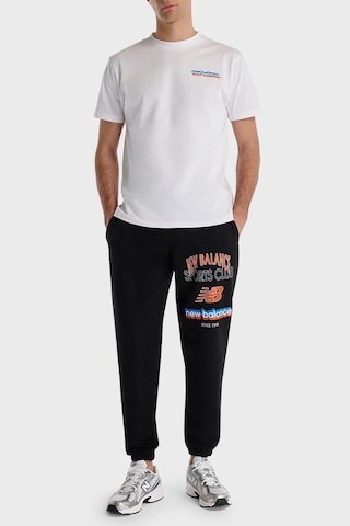 New Balance Lifestyle Men Tshirt Beyaz Beyaz