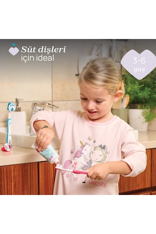 Chicco 2'li Diş Fırçası 3-6 Yaş Tıger-panda 00012084110000