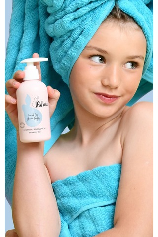 Lav Kids Hassas Ciltler İçin Vücut Losyonu 200 ML