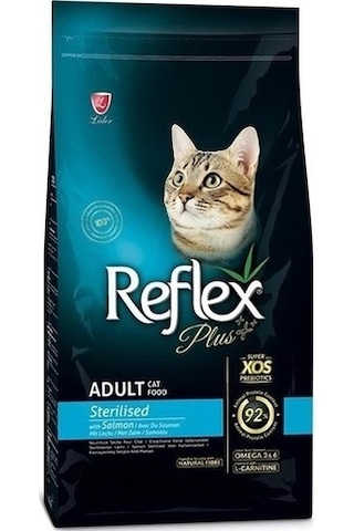 Reflex Plus Somonlu Kısırlaştırılmış Yetişkin Kedi Maması 2 KG