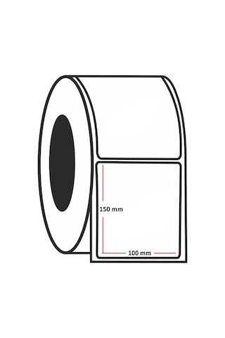 Ofisostim 150x100 500 Adet Eco Termal Barkod Etiket