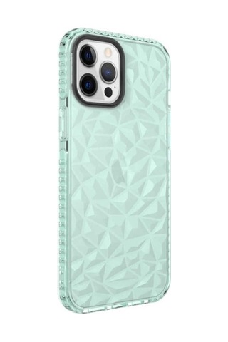 Apple Uyumlu iPhone 12 Pro Max Kılıf Zore Buzz Kapak Yeşil