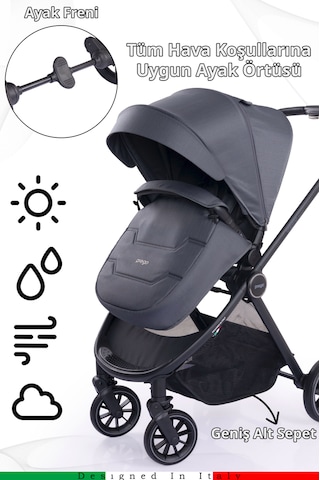 Prego Venüs Premium Travel Sistem UV Tenteli Travel Sistem Bebek Arabası