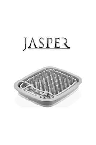 Jasper Jpr-00109 Açık Gri 9 Lt Katlanabilir Su Tahliyeli Çok Amaç Gri