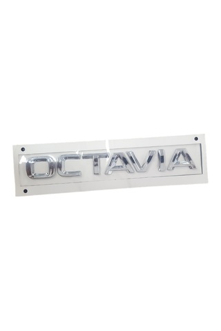 Skoda Octavia Sticker Arka Bagaj Yazısı