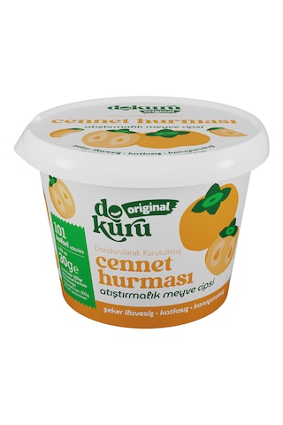 Dokuru Cennet Hurması Kuru Meyve Cipsi 25 G