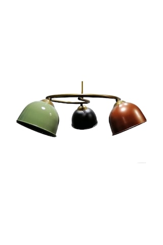 Riolight Modern Üçlü Renkli Başlık Metal Sarkıt Avize (551336323)
