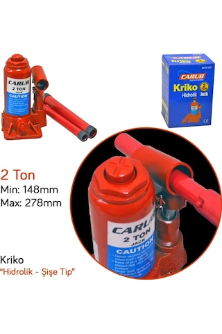 Carub Hidrolik Kriko 2 Ton Ce Belgeli Br2701001