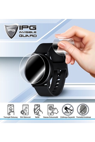 Xiaomi Watch S3 İle Uyumlu Ipg Ekran Koruyucu 4 Adet