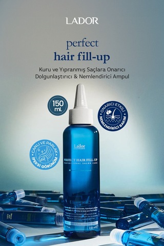 Lador Konsantre Saç Bakım Serumu Profesyonel Saç Bakımı Perfect Fill Up 150 ml