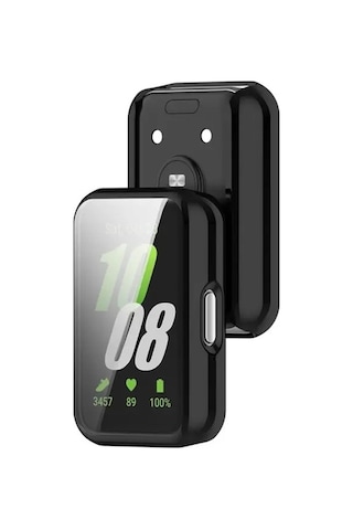 Apsuwa Samsung Galaxy Uyumlu Fit 3 Kordon + Ekran Koruyucu Kasa Siyah