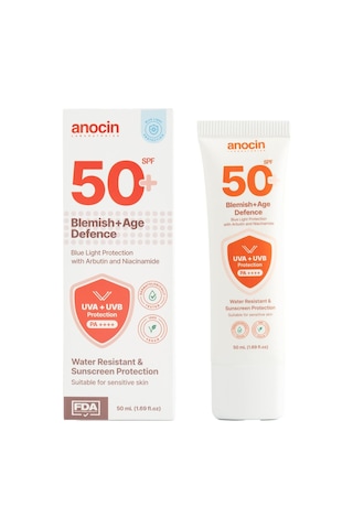 Blemish Leke Karşıtı Ve Cilt Tonu Eşitleyici Güneş Koruyucu Krem Spf 50 Yaşlılık Karşıtı 50 Ml