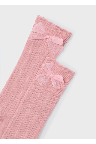 Mayoral Pembe Kız Çocuk Uzun Çorap 10055 Pembe