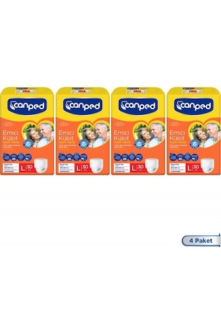Canped Emici Külot Büyük Boy Large 120 Adet PKT.CANPED.079 L