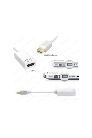 4Kx2K Mini Displayport (Thunderbolt) To Hdmı Dönüştürücü Kablo