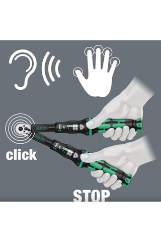 WERA C1 Tork Anahtarı 1/2'' 10-50 Nm (05075620001)