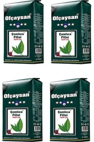 Ofçaysan Çamlıca Filizi Çayı 1000 Gr X 4 Adet