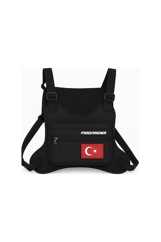 Motosiklet Göğüs Çantası Yelek Tipi Geniş Hacimli Çanta