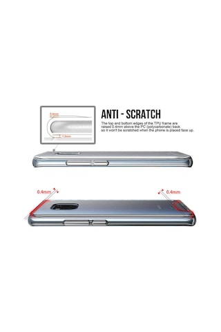 Huawei Mate 20 Pro Kilif Seffaf Sararmaz Gard Silikon 391288093