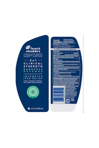 Head & Shoulders Clinical Kepek ve Kaşıntı Giderici 2 in 1 Şampuan 400 ML