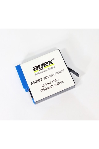 Ayex Ahdbt-801 Batarya, Gopro Hero 8, 7, 6, 5 Uyumlu