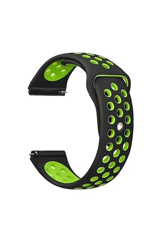 Gear S2 20mm Krd-02 Uyumlu Mkst Kordon-siyah