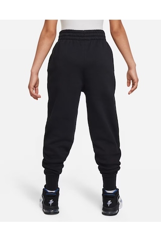 Nike Fd2921-010 Sportswear Club Fleece Kız Çocuk Yüksek Belli Dar Kesim Pantolon - Siyah