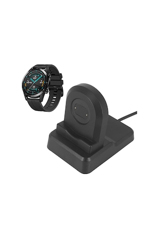 Huawei Watch Gt- Gt2 -Gt2E Magic - Dream Şarj Kablosu Stand (194213285)-Siyah