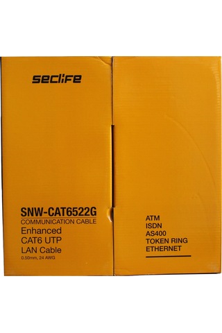 Seclife Snw-c6522g Utp 305m Cat6 Kablo