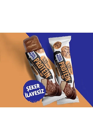 Trio Move Çikolata Kaplamalı Protein Bar - Kurabiyeli Ve Sütlü Çikolatalı Protein Bar 9 x50 G