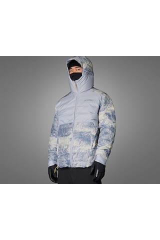 Adidas Terrex Ng Coldrdy Jkt Erkek Çift Taraflı Outdoor Montu Ix7953 Mavi Mavi