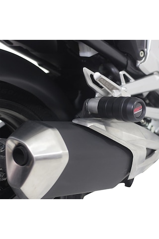 GP Kompozit Honda NC 700 D / NC 750 D Integra 2012-2020 Uyumlu Egzoz Koruma Takozu Siyah