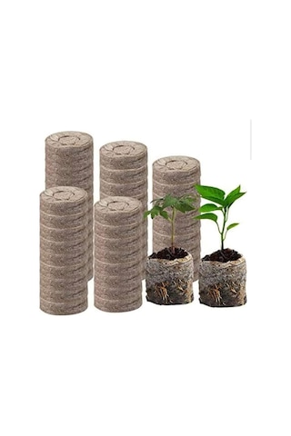 Hindistan Cevizi Torfu Tablet Cocopeat - 12 Adet 1