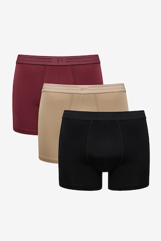 Penti Erkek Pamuklu Basic Çok Renkli 3lü Boxer