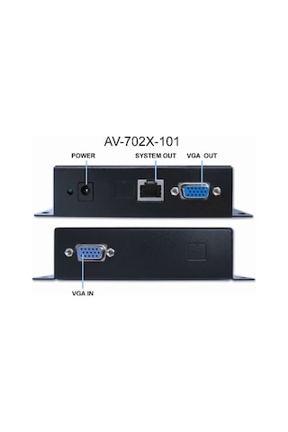 Beacon AVK-70X-111 VGA + Ses Sinyali Mesafe Uzatıcı 150 M
