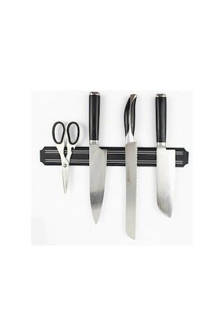 River World Mıknatıslı Paslanmaz Duvar Bıçak Askısı Standı 33 Cm  Aparat