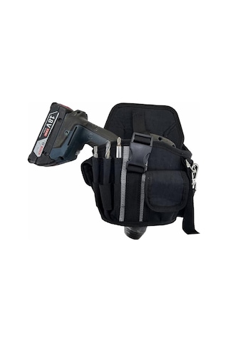 Ca800 Matkap Taşıma Organizerli Bel Kemeri Çantası Çok Renkli